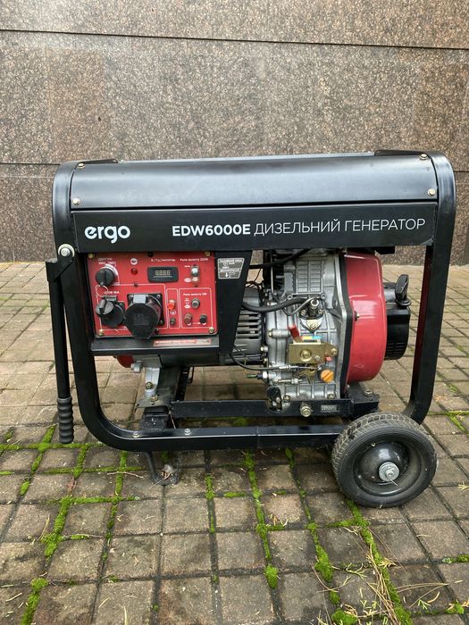 Генератор дизельний Ergo edw6000e