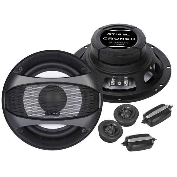 Crunch GTI6.2E system odesparowany 165mm EM-AUDIO Tomaszów Lub  Wysyłka gratis !!!
