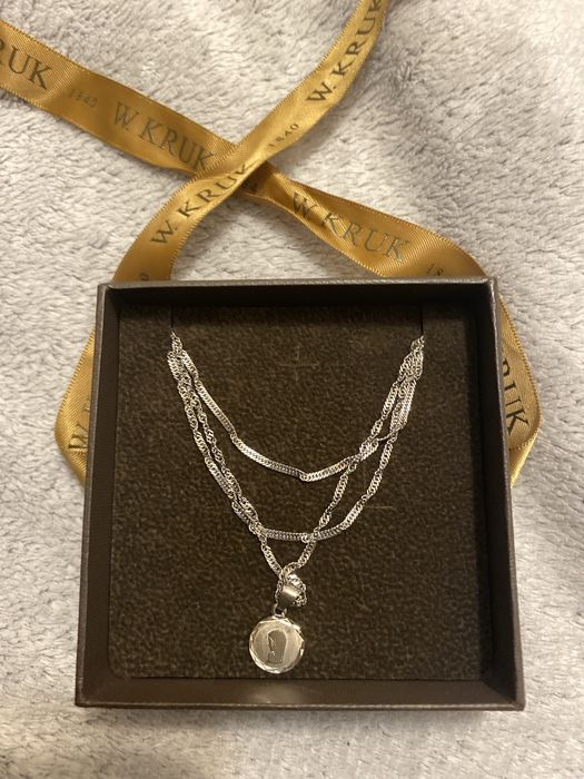 Medalik Maryja + łańcuszek