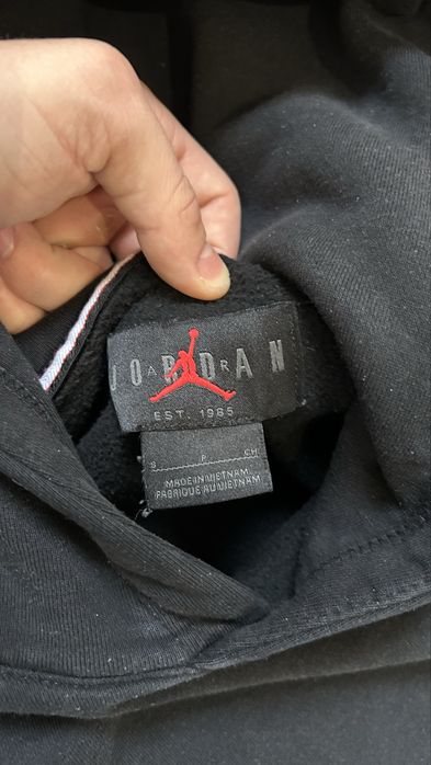 bluza jordan czarna