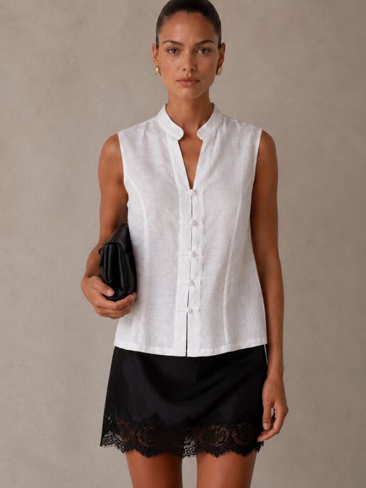 Стильна блуза шовк в азіатському стилі Onesize old money стиль cos massimo loro cher oda