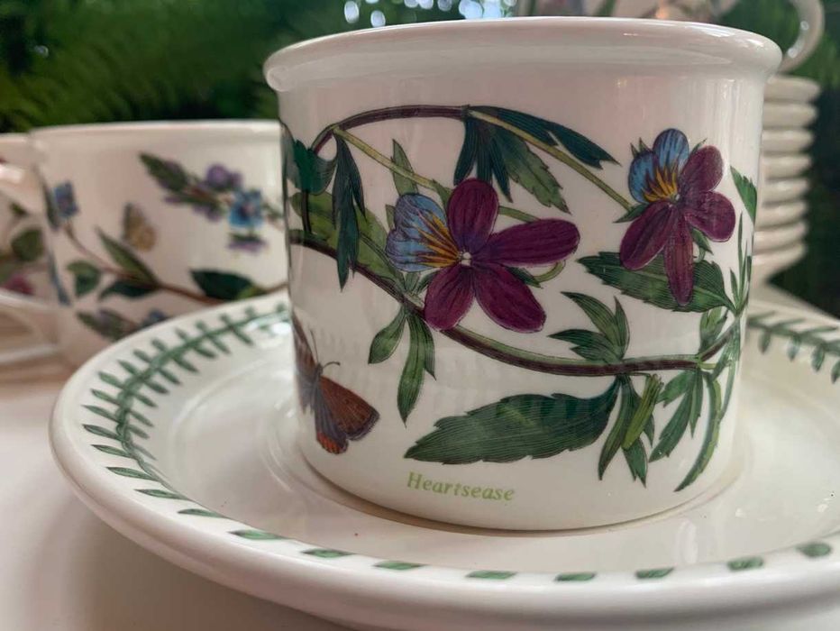 Кавовий набір Portmeirion Botanic Garden, вінтаж, Англія