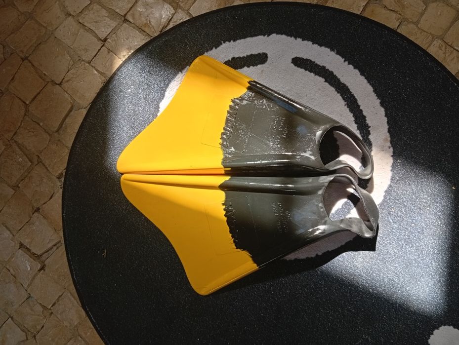 Vendo prancha e pé de pato para bodyboard