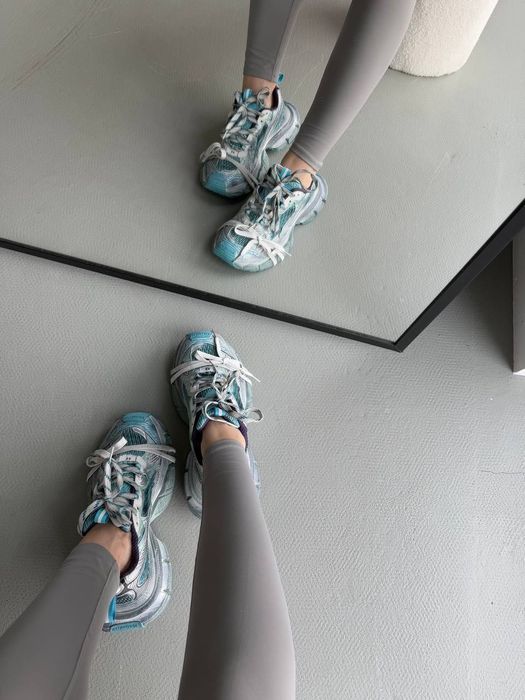 НОВИНКА! Balenciaga 3XL White / Blue 36 37 38 39 40 41 баленсіаґи сині