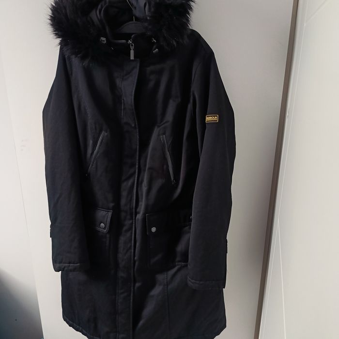 Kurtka barbour international 42 czarna parka