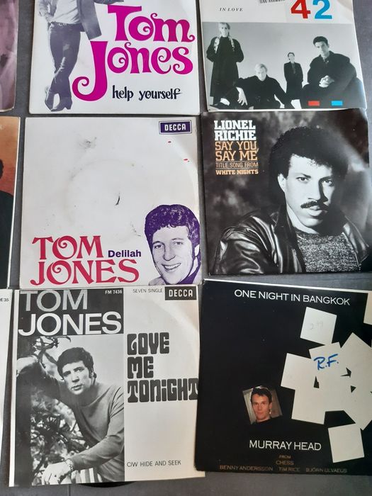 Discos singles em vinil