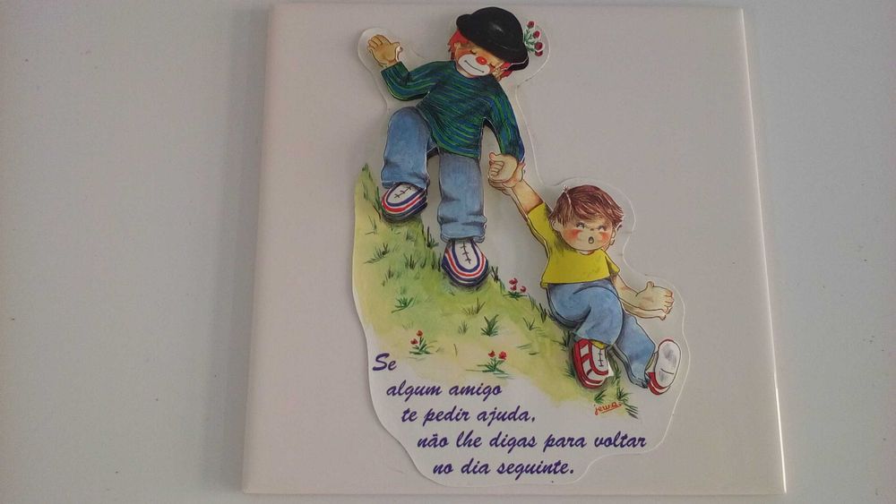 Decoração para quarto de bebé ou criança - Azulejos decorativos