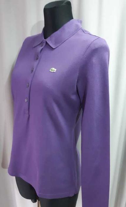 Поло фиолетовое Lacoste