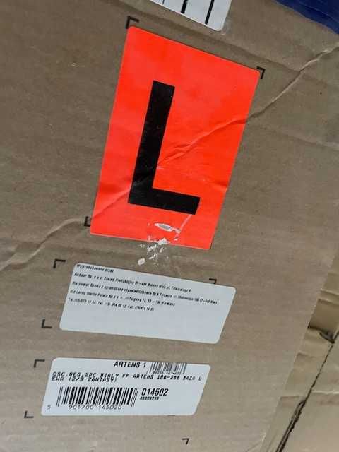 Ościeżnica regulowana 2PC biała Artens 1- L -180-200- NOWA