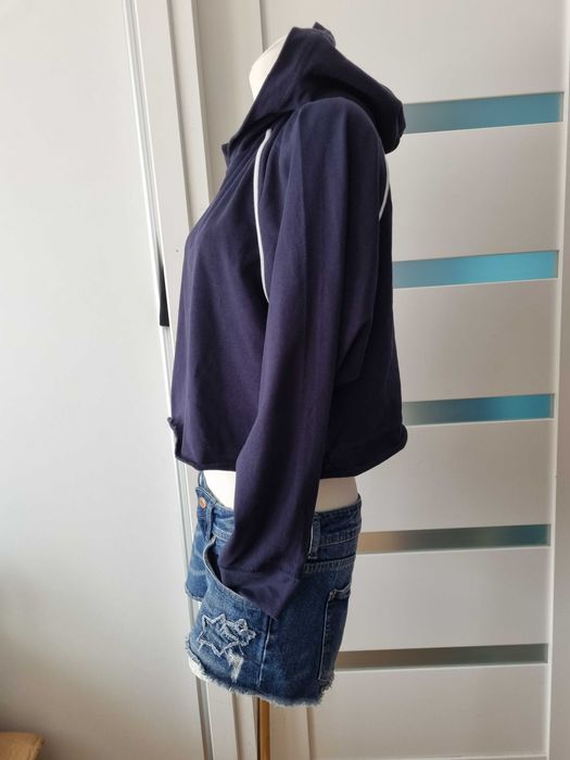 Bluza crop top z kapturem Pull&Bear L(40)
