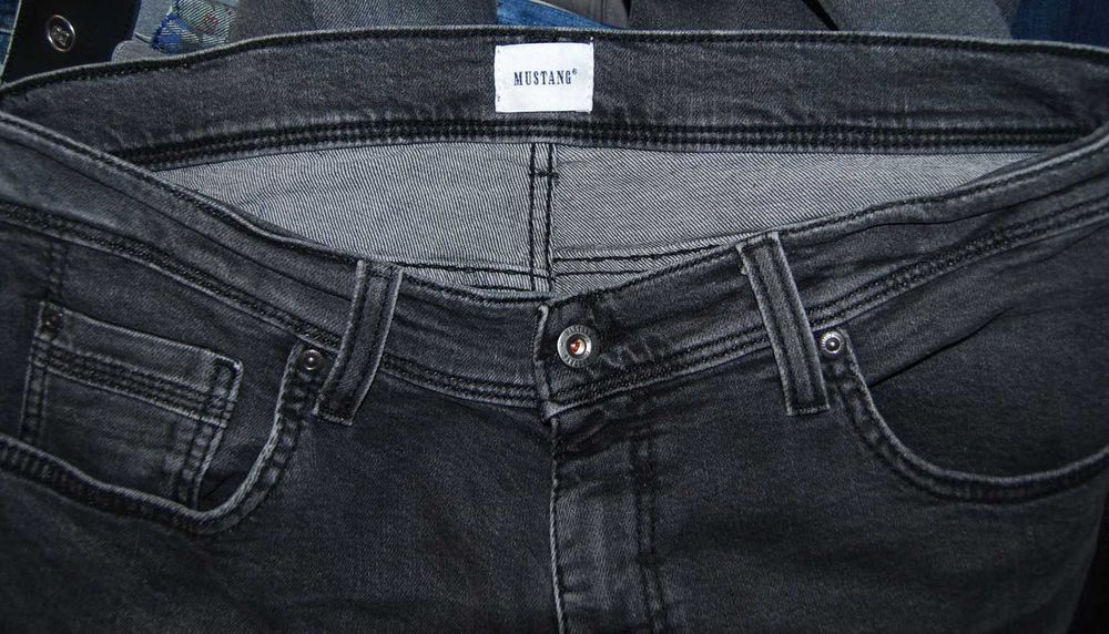 MUSTANG Washington W35 L38 pas 94 jeansy męskie proste stretch