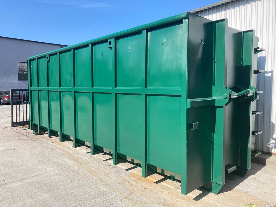 KP 36 duży kontener dostępny od ręki hakowiec