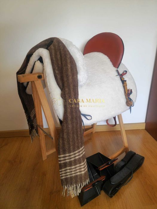 Montura Espanhola Mista Em Fibra - Nova