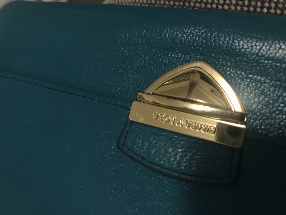 Carteira Bimba y Lola azul turquesa