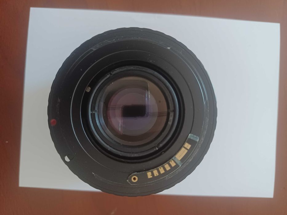 Objectiva Helios-44M-4 58mm f/2 com adaptador para Canon EF/EF-S