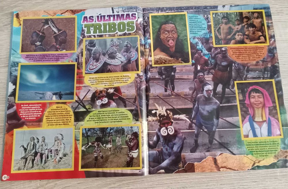 Caderneta national geographic kids