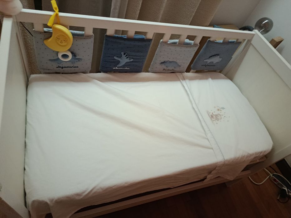 Berço de bebê como novo