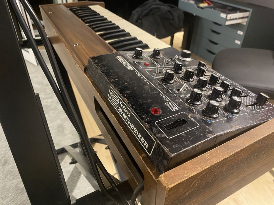 Sintetizador Roland sh 1000 - o 1.º da historia da Roland