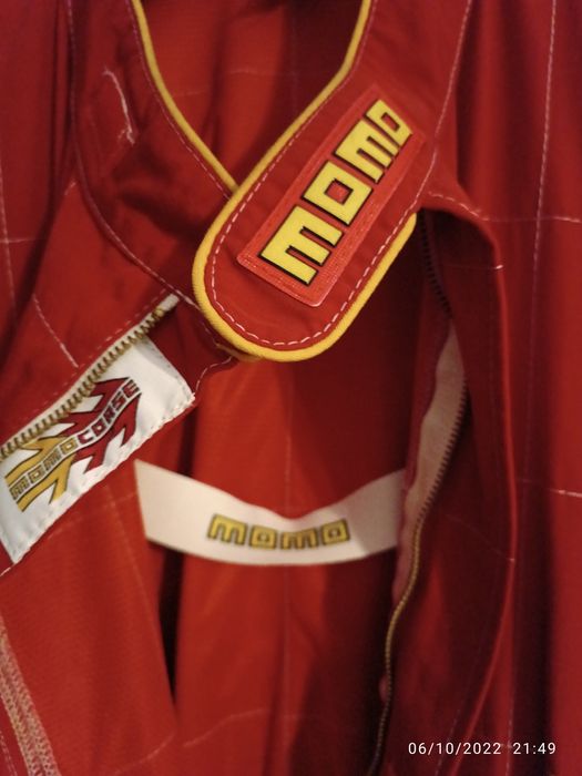 Fato karting MOMO adulto