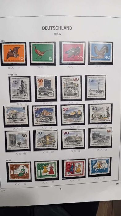 Sprzedam znaczki z Berlina Zachodniego