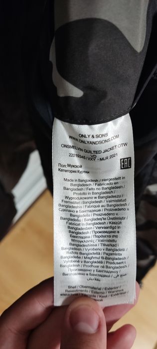 Пуховик ONLY & SONS