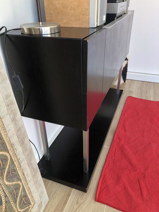 Movel entrada carvalho preto