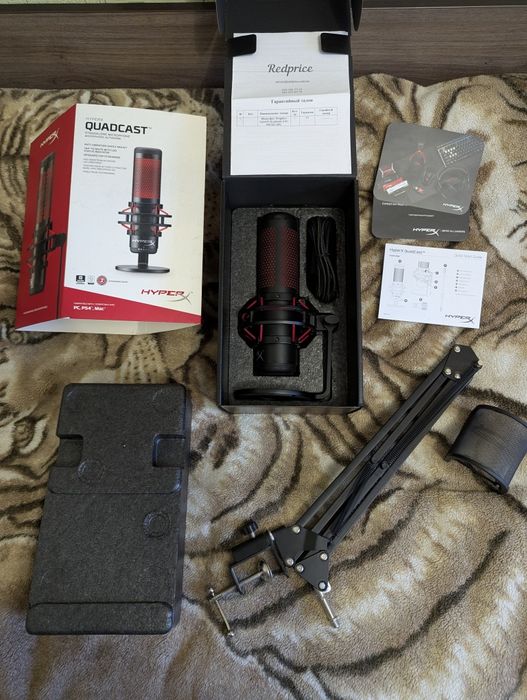 Мікрофон HyperX Quadcast