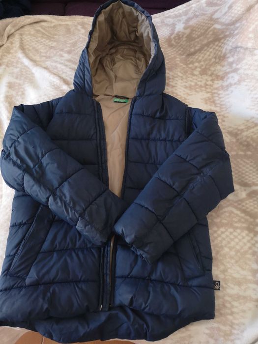 Casaco almofadado adolescente Benetton. Como novo