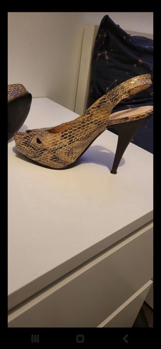 Szpilki Oleksy roz 36 skóra naturalna