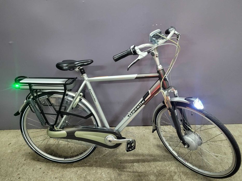 Rower elektryczny GAZELLE ORANGE EXCELLENT 1700 KM 36V Męski 57cm