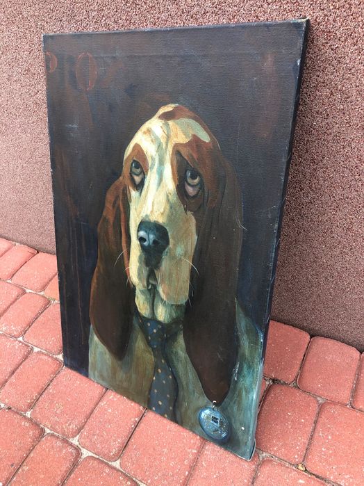 Obraz pies na płótnie