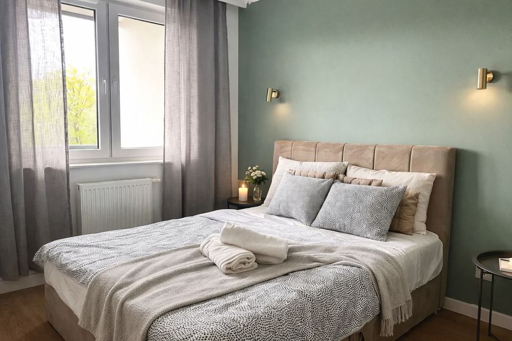 Przytulny Apartament z Jacuzzi i balkonem– Centrum Wrocławia | M11