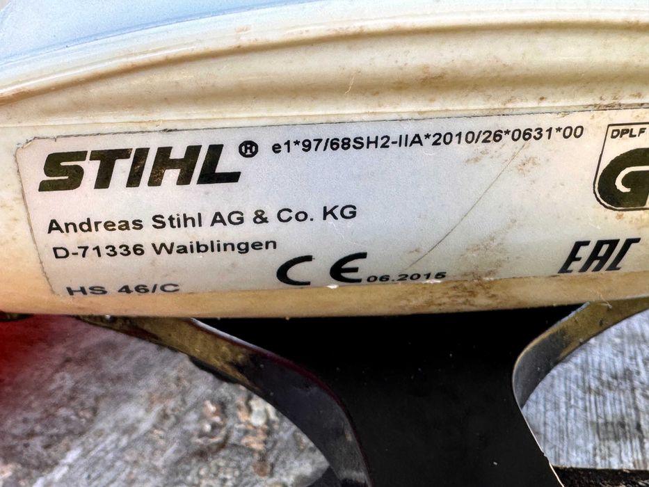 Nożyce spalinowe do żywopłotu Stihl HS 46 !!!