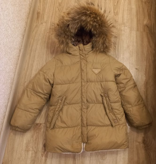 Пуховик для дівчинки