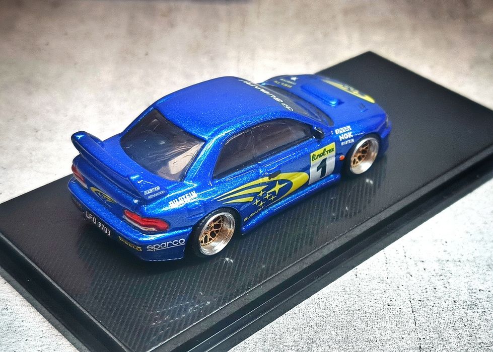 Model Subaru Impreza WRX Sti WRC Hot Wheels