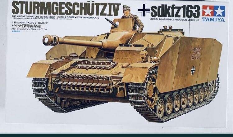 Czołg Stug lll model do sklejania Tamiya 35087
