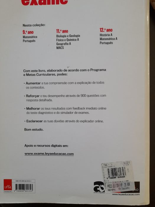 Exame Física e Química A