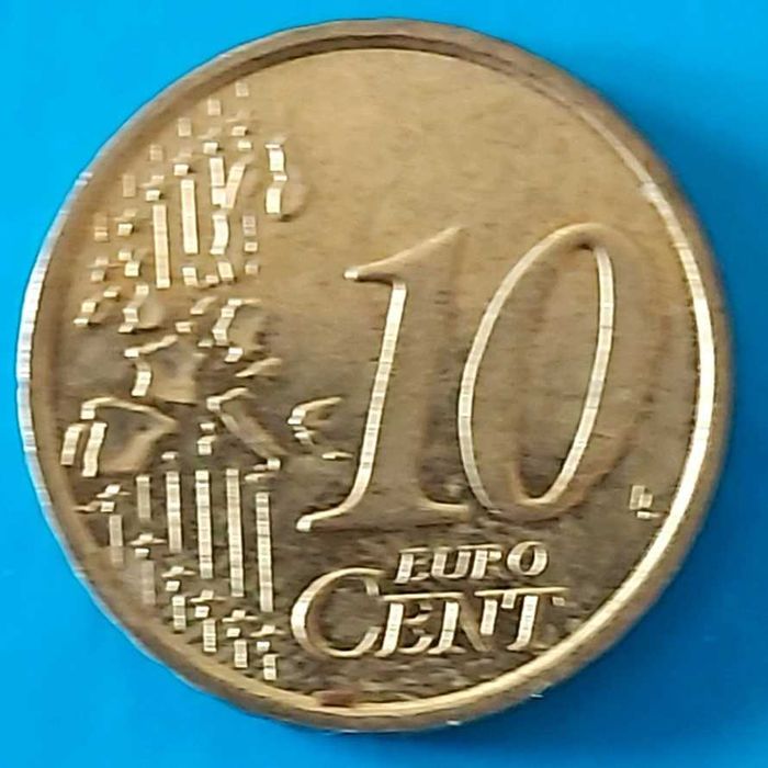 10 Cêntimos de 2002 de Itália