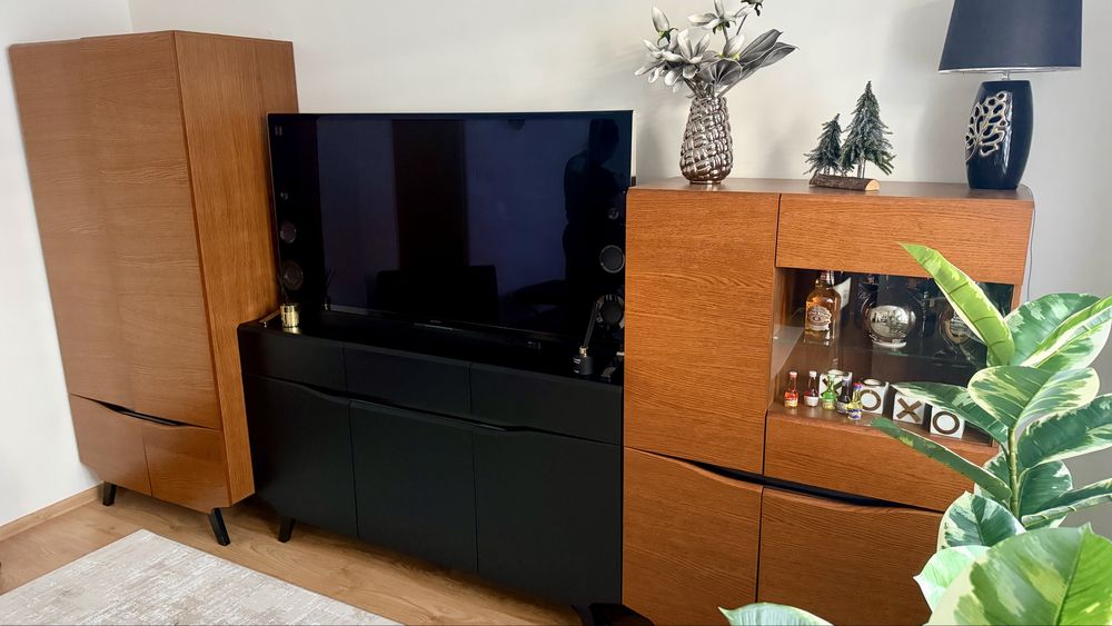 Segment  w stylu mid-century/skandynawski