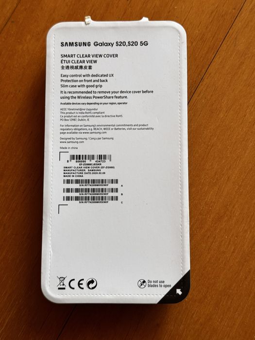 Samsung Smart Clear View para os modelos Galaxy S20 e Galaxy S20 5G