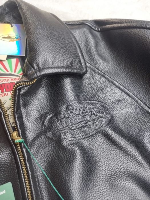 Corteiz Leather Jacket