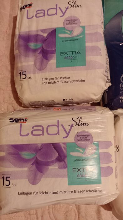 Урологические прокладки Seni Lady Slim Extra 15шт 4 капли