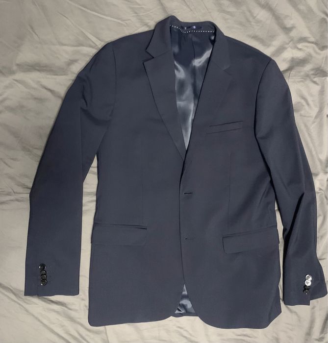 Garnitur ciemnoniebieski H&M