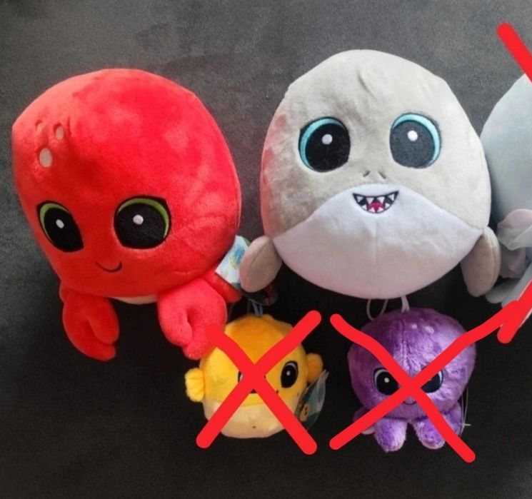 Peluches Coleção "Bando do Mar"