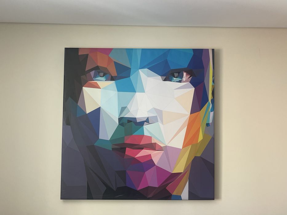 Quadro Antarte colorido