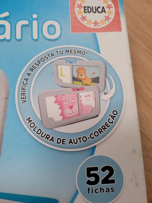 Jogo alfabeto de criança