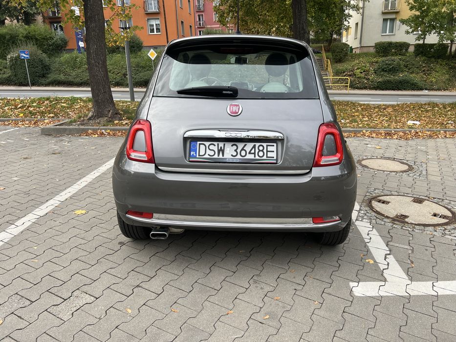 Fiat 500 .wer. Limited. Okazja.Sup.Stan. przeb. 154tys. Po lift 2017 r. Climatronic  .