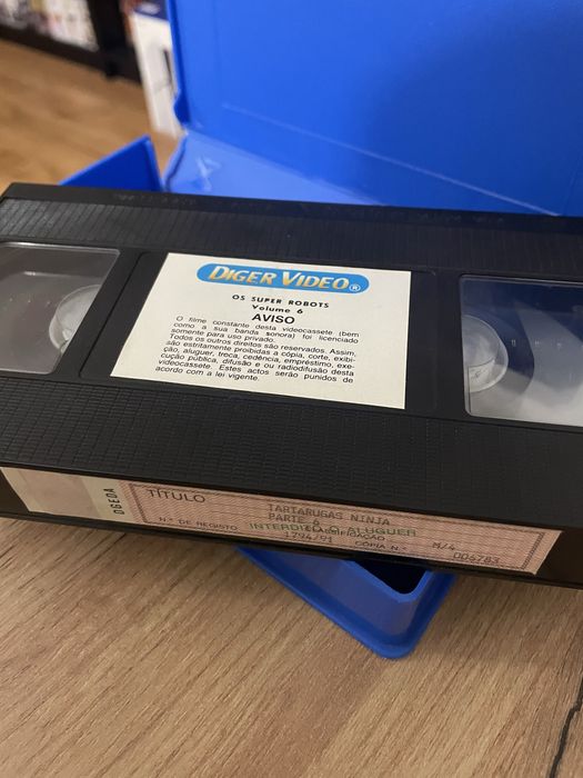 TMNT Teenage mutant ninja turtles volume 6 vhs