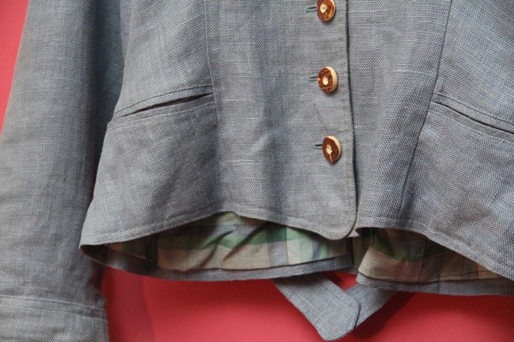 Bogner рр 40 L wmns льняной пиджак олений рог