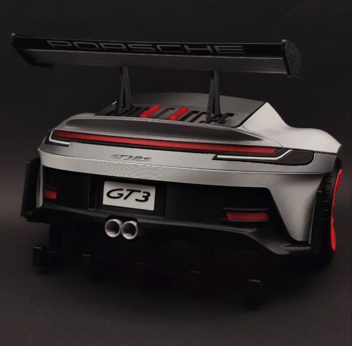 Porsche GT3 chaveiro em 3D. Espectacular